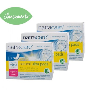 Absorvente org tamanhos variados